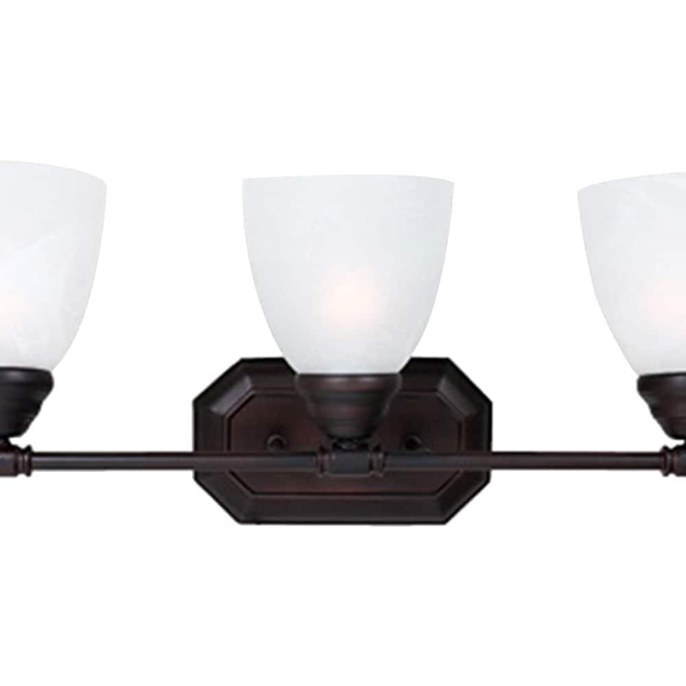 Y-Decor  Jeffrey 3 Light Vanity light in Oil Rubbed Bronze