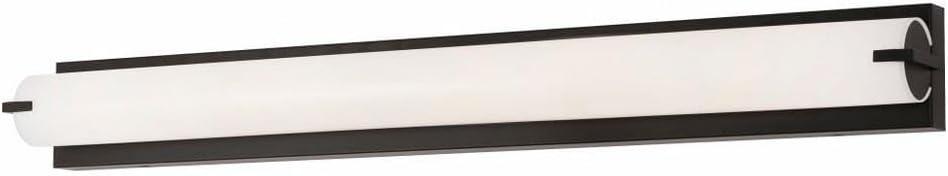 Axel 36" Black Steel LED Vanity Light