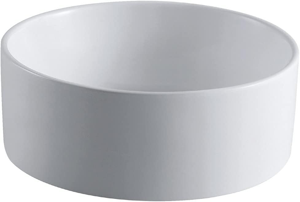 Kingston Brass Park Ceramic Round Vessel Sink