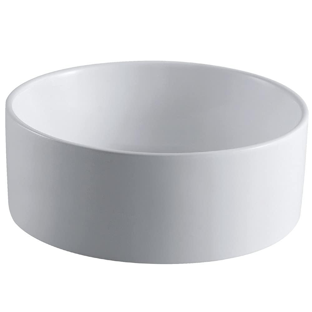 Kingston Brass Park Ceramic Round Vessel Sink