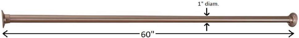 Design House Design House 60" Stainless Steel Shower Rod