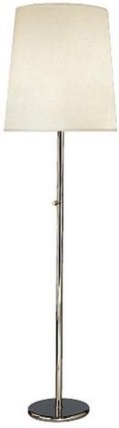 Robert Abbey Buster 79.5'' Polished Nickel Traditional Floor Lamp