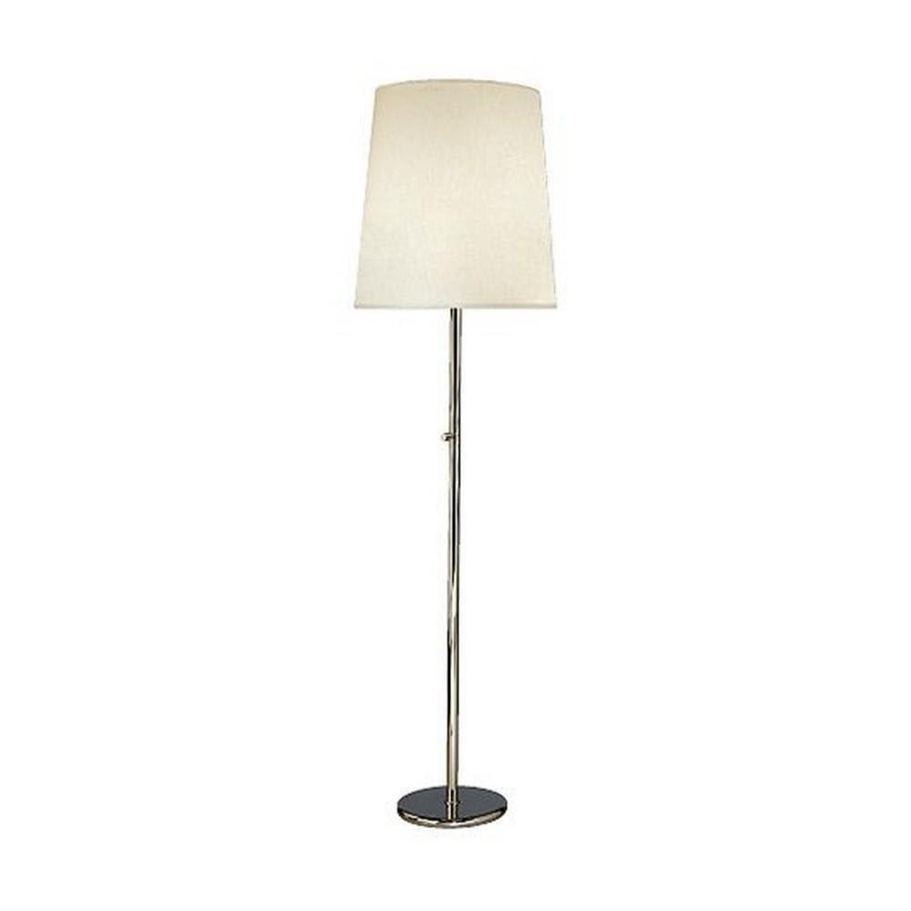 Robert Abbey Buster 79.5'' Polished Nickel Traditional Floor Lamp