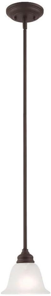 Livex Lighting 1340 Essex 1 Light Pendant - Bronze