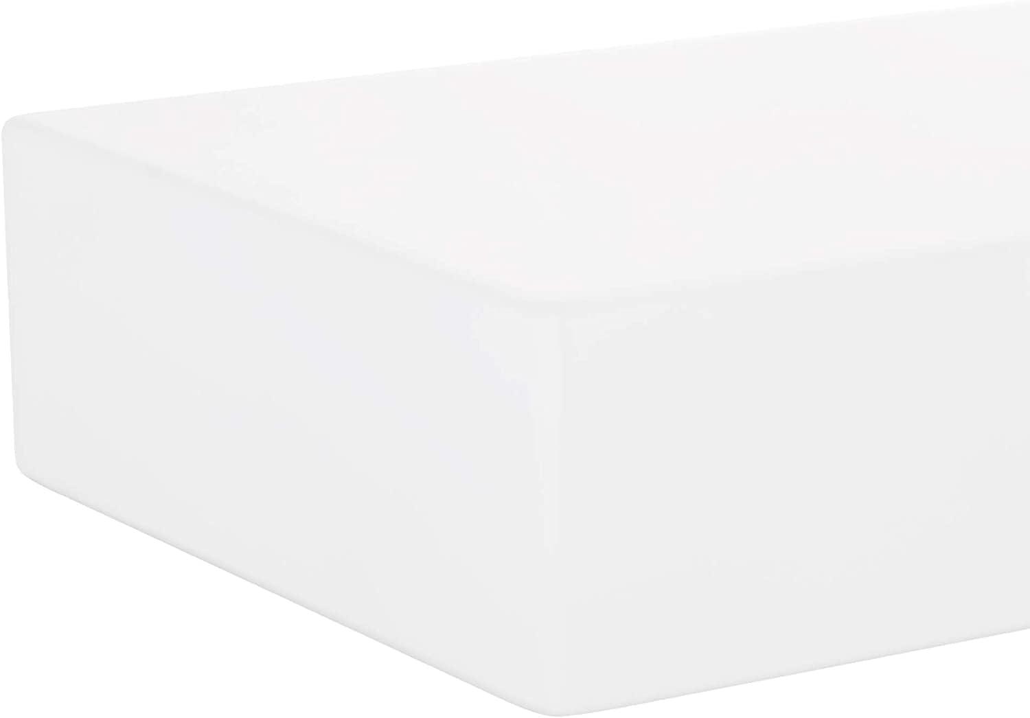 KG Kieragrace Modern Maine Wall Shelves in White (Set of 3)