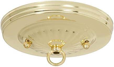 B&P Lamp® Brass Plated Steel Canopy Kit, 5-1/8 Inch Diameter