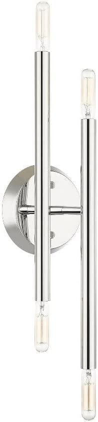 Livex Lighting Soho 4 - Light Wall Light in  Satin Brass