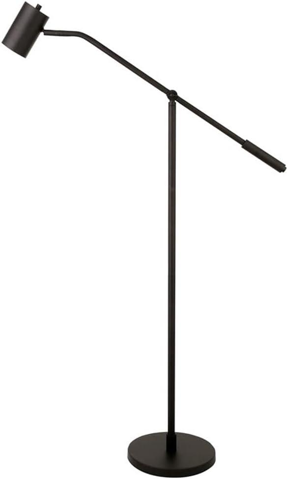 Henn&Hart 12" Blackened Bronze Metal Floor Lamp