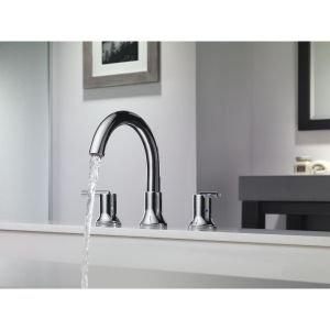 Trinsic Double Handle Deck Mounted Roman Tub Faucet