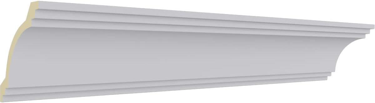 5 7/8"H x 5 7/8"P x 8 3/8"F x 94 1/2"L Kent Crown Moulding