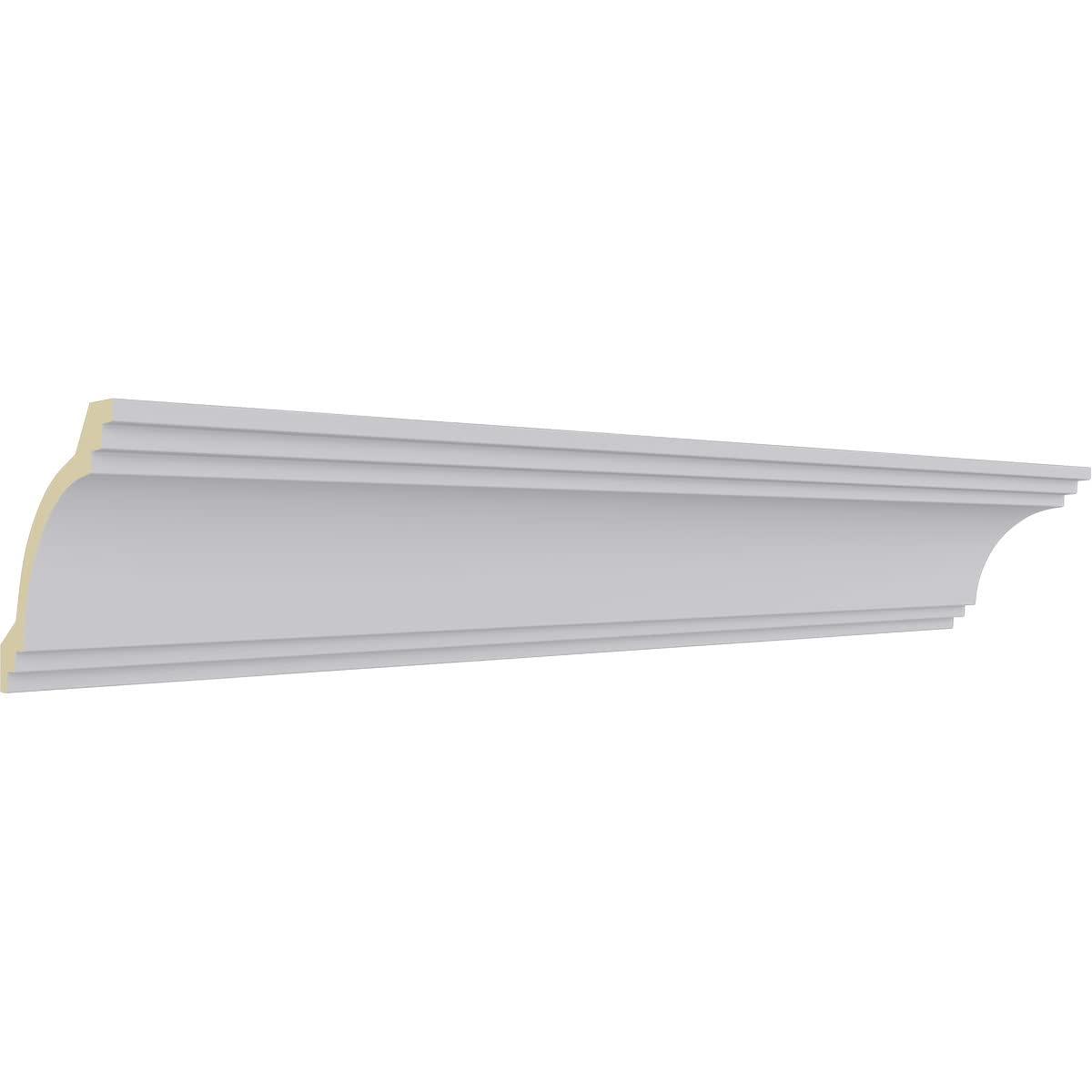 Ekena Millwork 5 7/8"H x 5 7/8"P x 8 3/8"F x 94 1/2"L Kent Crown Moulding