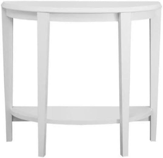 PaFagwy Console Table - Narrow Entry Table, 36” L (White)