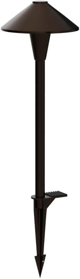 3CCT Low Voltage Landscape Pathway Lights, 5W LED Landscape Path Light, Aluminum, Oil Rubbed Bronze (Set of 12)