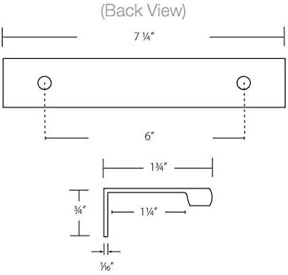 Emtek Edge Cabinet Pull