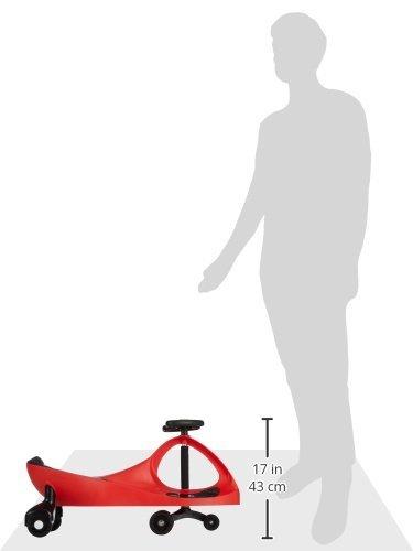 Blue and Red ABS Plastic Kid-Powered Ride-On Toy