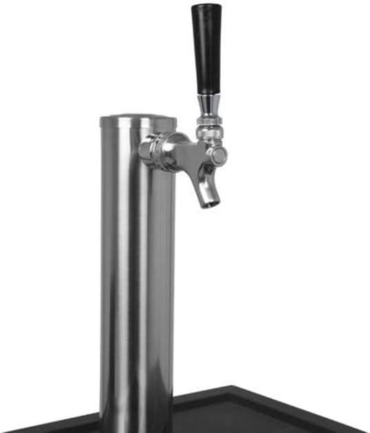 Stainless Steel Freestanding Craft Brew Kegerator with Digital Thermostat