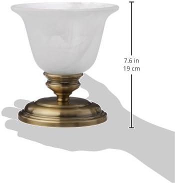 Livex Lighting Essex 1 - Light Flush Mount in  Antique Brass