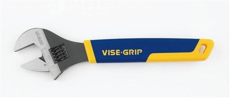 IRWIN VISE-GRIP 2078706, 6-12 inch Chrome Vanadium construction Adjustable Wrench 4 Piece