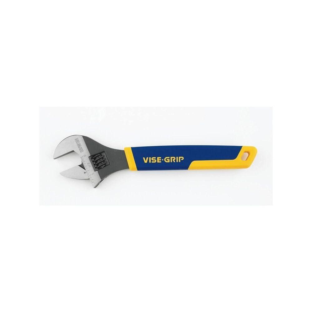 IRWIN VISE-GRIP 2078706, 6-12 inch Chrome Vanadium construction Adjustable Wrench 4 Piece