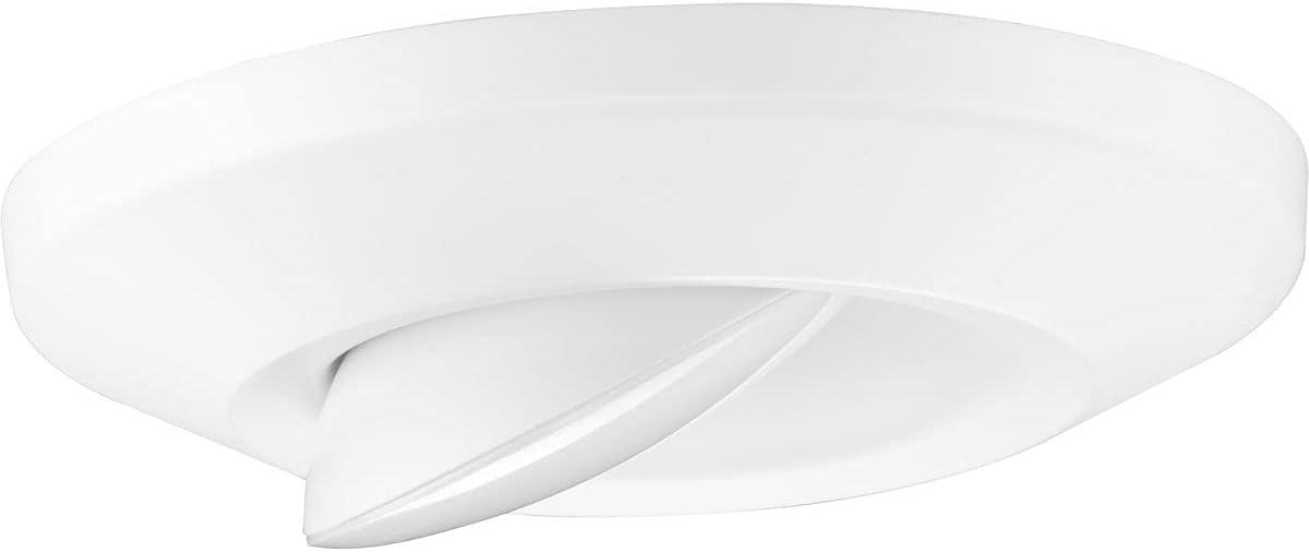 Progress Lighting, Intrinsic Collection, 1-Light Surface Mount, Satin White, Eyeball Downlight