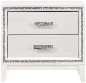 ACME Haiden Nightstand in White