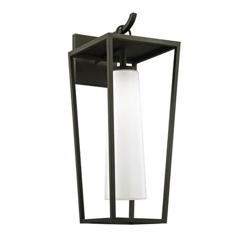 Troy Lighting Mission Beach 1 - Light Wall Light in  Black Opal Shade