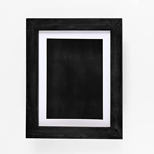 The Lakeside Collection Interchangeable Artwork Frame With Storage 5" x 7", 8.5" x 11", 9" x 12" - 9" x 12" Black