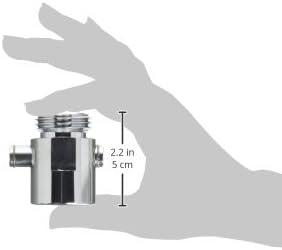 Chrome Showerhead Volume Control Valve