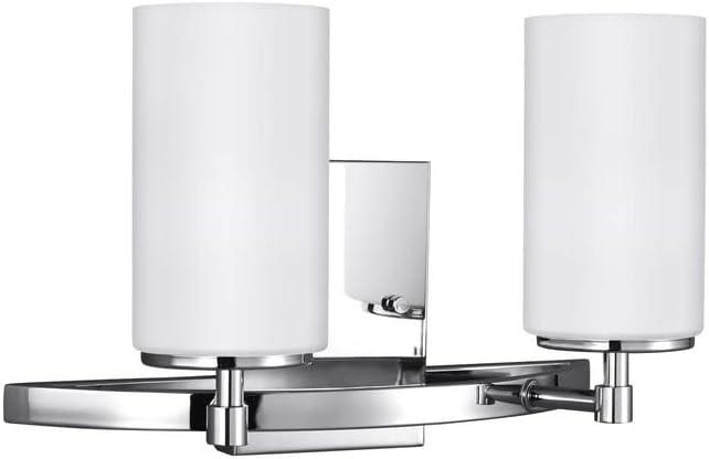 Sea Gull Lighting 4424602-05 Alturas Wall/Bath Vanity Style Fixture, Two - Light, Chrome