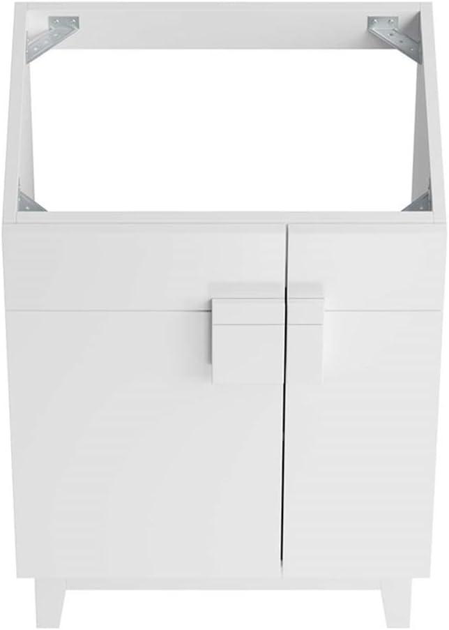 Modway Miles 24” Bathroom Vanity Cabinet (Sink Basin Not Included) in White