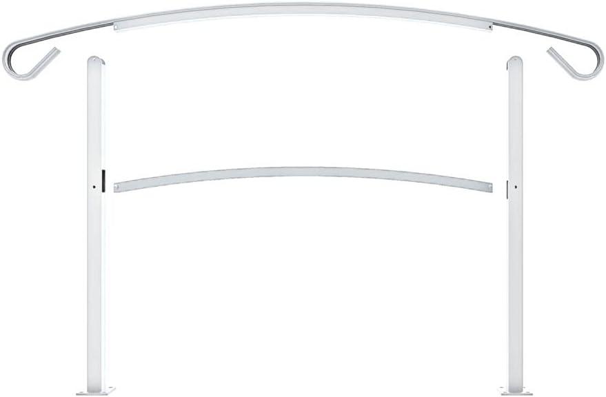 Barrette Outdoor Living Handirail 4-Step Aluminum Rail Kit