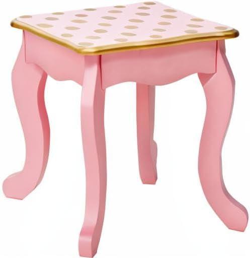 Teamson Kids Gisele Wooden Polka Dot 2-pc. Play Vanity for Accessories