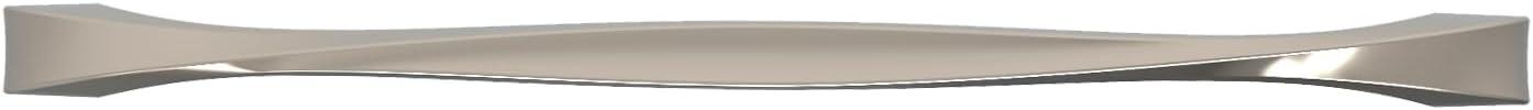 Polished Nickel 12-Inch Bar Cabinet Pulls with Mounting Hardware