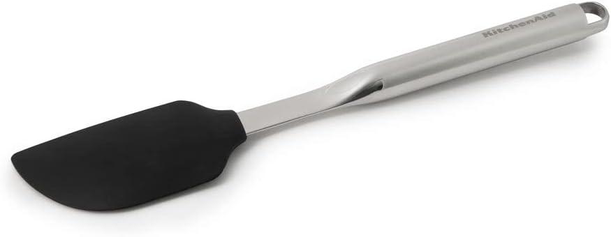 KitchenAid® KitchenAid® Premium Scraper Spatula with Hang Hook, 12-Inch, Black