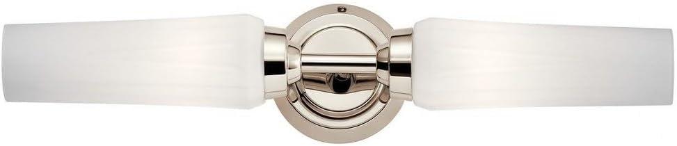 Kichler Lighting Truby 2 - Light Vanity in  Polished Nickel