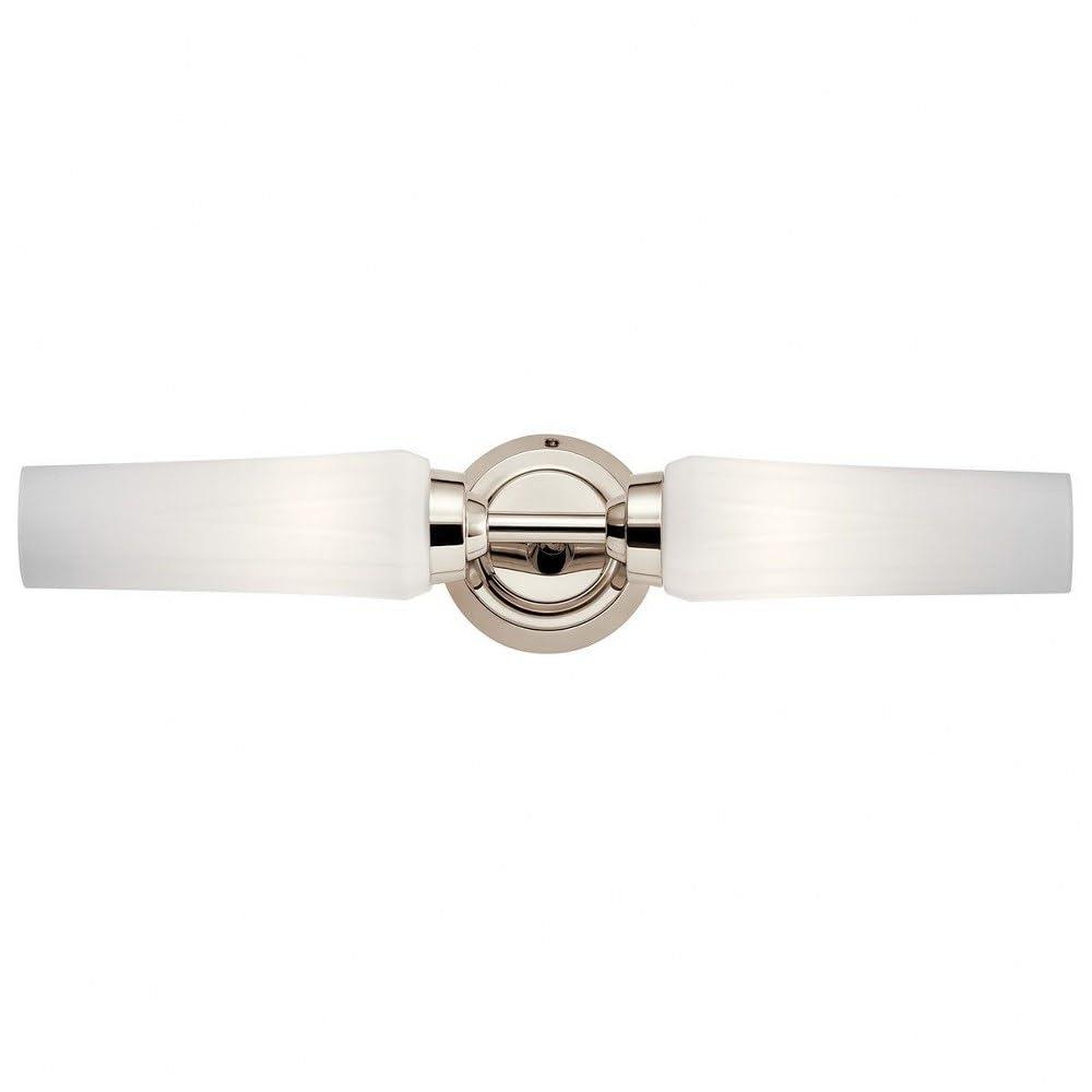 Kichler Lighting Truby 2 - Light Vanity in  Polished Nickel