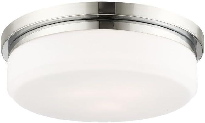 Livex Lighting Stratus 3 - Light Flush Mount in Polished Chrome