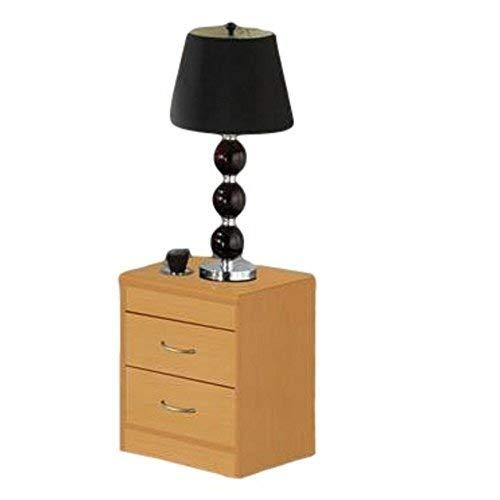 Modern Indoor Furniture 2-Drawer Nightstand