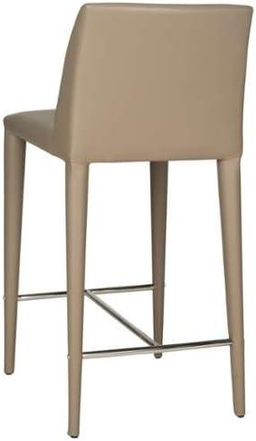 Garretson Counter Stool (Set of 2) - FOX2021 - Black - Safavieh Couture