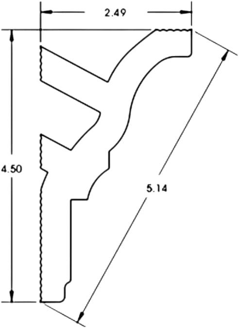 Creative Crown 4.5'' H x 95.5'' W x 3'' D Plastic Crown (Set of 11)