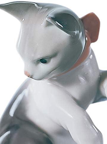 Lladro Cat and Mouse Figurine