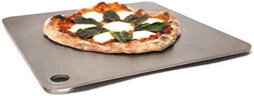 Deluxe Square Steel Pizza Plate 14" x 14"