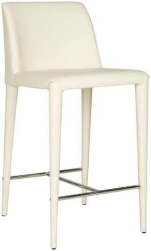 Garretson Counter Stool (Set of 2) - FOX2021 - Black - Safavieh Couture