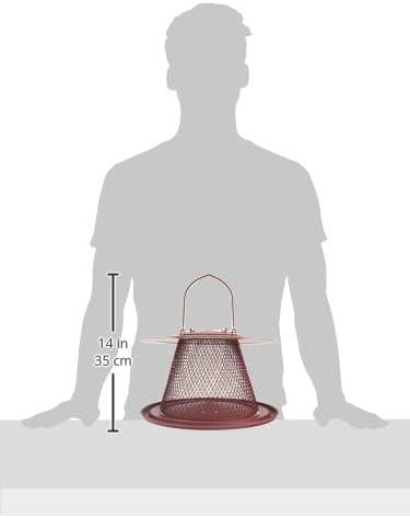 Perky-Pet Red Cardinal Wild Bird Feeder - 2.5 lb Capacity