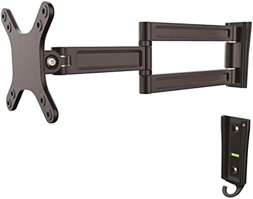 StarTech Wall Mount Monitor Arm Dual Swivel Up to 27" Black ARMWALLDS