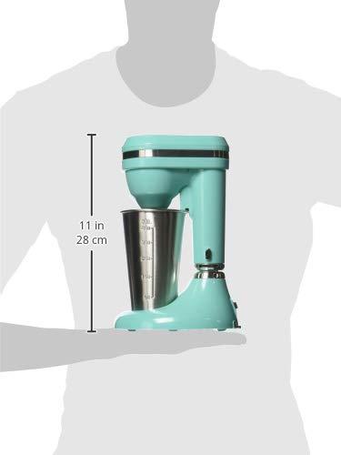 Brentwood 15oz Classic Milkshake Maker, Turquoise