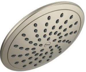 Moen Wide Round Rain Shower Head for Bathroom with 2 GPM High-Pressure Rainfall Spray