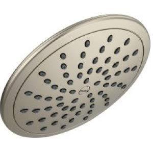 Moen Wide Round Rain Shower Head for Bathroom with 2 GPM High-Pressure Rainfall Spray