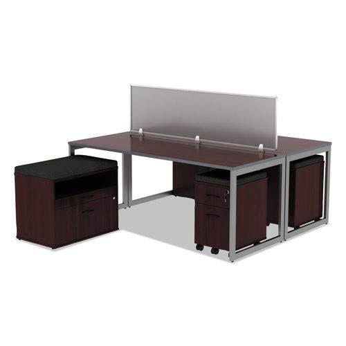Alera Reversible Laminate Table Top Rectangular 71 1/2 x 29 1/2 Med Cherry/Mahogany TT7230CM