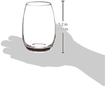 Luigi Bormioli Michelangelo Masterpiece 15.5 oz Stemless Drinking Glasses (Set of 4)